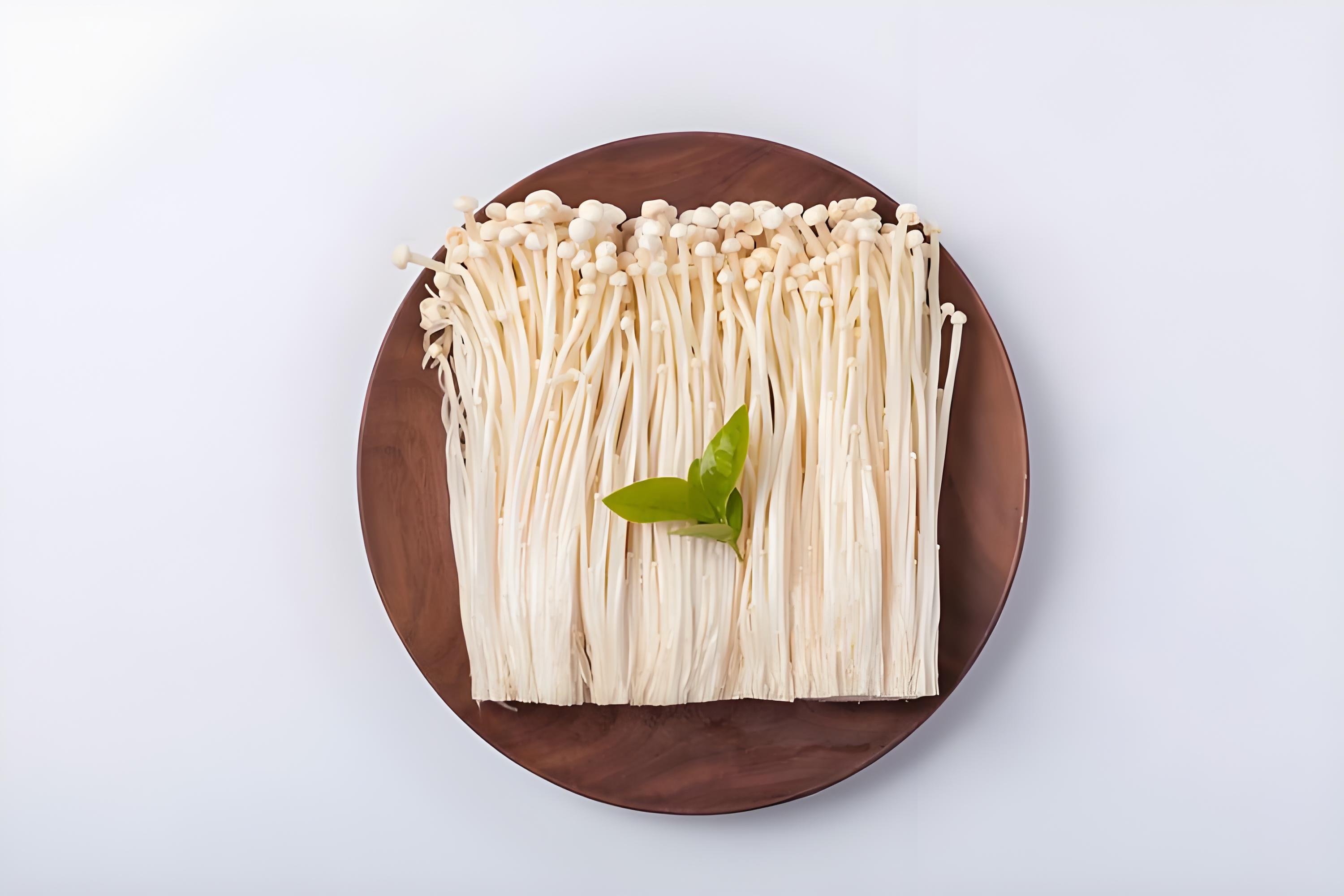 Inoculation of Solid Enoki Mushroom Spawn